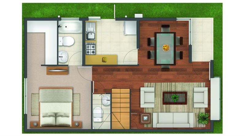 ARRIENDO SEMI AMOBLADO